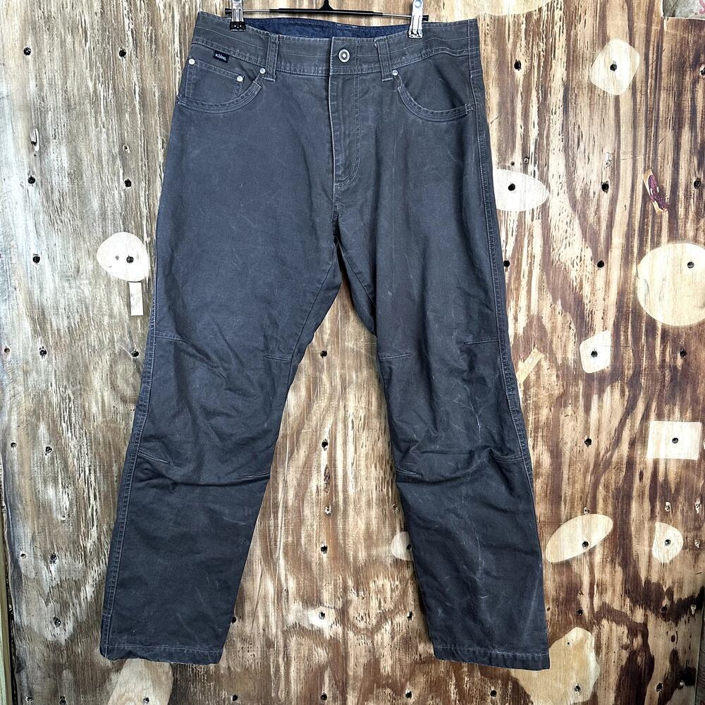 Kuhl Hot Rydr Pants 35x30 Flannel Lined Utility Pants